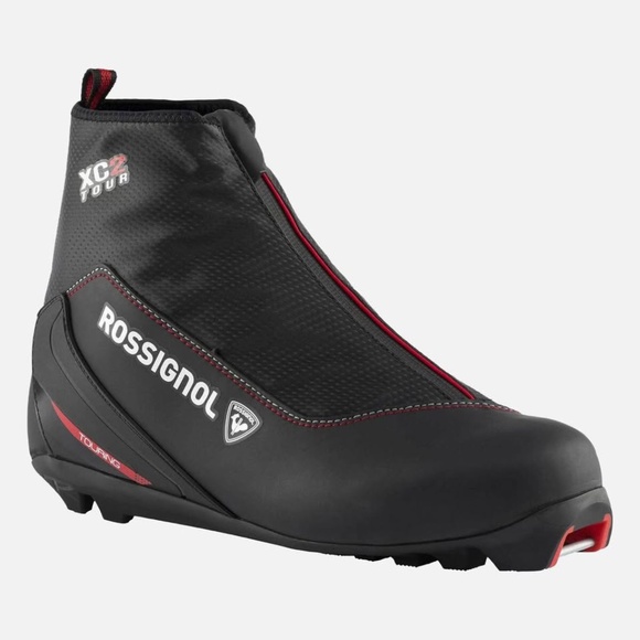 NWOT-ROSSIGNOL WOMEN NORDIC TOURING BOOTS XC 2 FW-Red - Picture 1 of 5